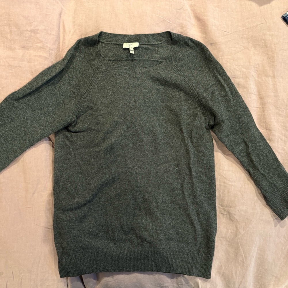 Joie grey 3/4 sleeve cashmere sweater - size M